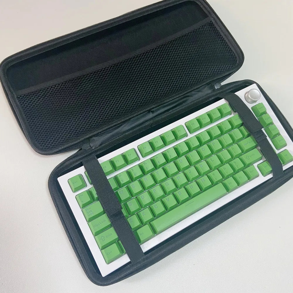 Hard Case Keyboard Storage Bag Grey Black Dustproof Protective Keyboard Box 60 75 80 95 100 Layout Mechanical Keyboard Case