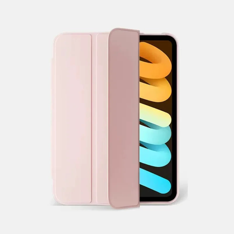 Smart Case For iPad Mini 7 2024 A17 pro 8.3"Mini 6 2021 8.4 A2567 6th Generation Pencil Holder Case iPad Mini 7th 6th Generation