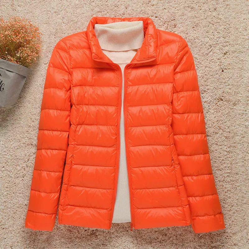 Down Jacket Women Coat Autumn Winter 2022 Spring Jackets for Warm Quilted Parka Ladies and Light 2021 Female Ultralight Hooded