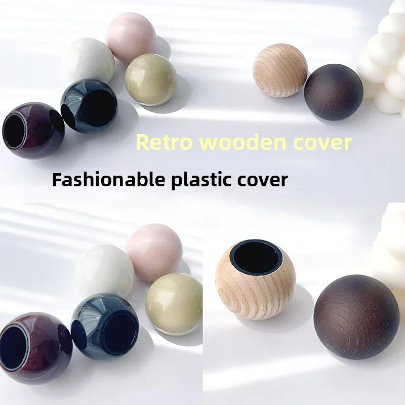 30ml Perfume Bottle Glass Line Mist Perfume  Atomizer Wood Lid Empty Sprayer Bottle Cosmetic Containers Travel Bottle Packaging