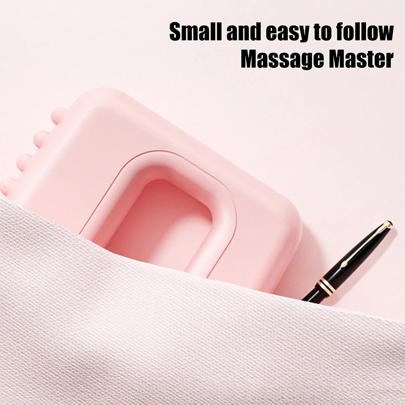 Electric Fascia Ring Massager Full Body Slimming Deep Tissue Vibration Massage With Belt Adjustable For Fat Burning&Shaping