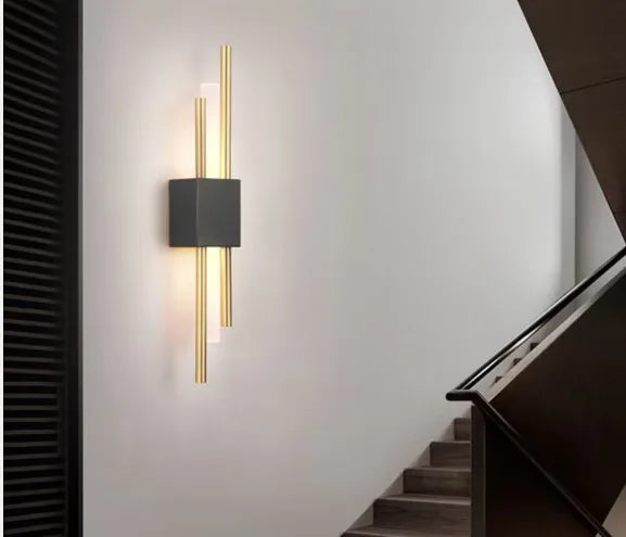 Modern luxury LED wall lights, living room, bedroom, staircase, background wall decoration, wall lights, bedside study lights