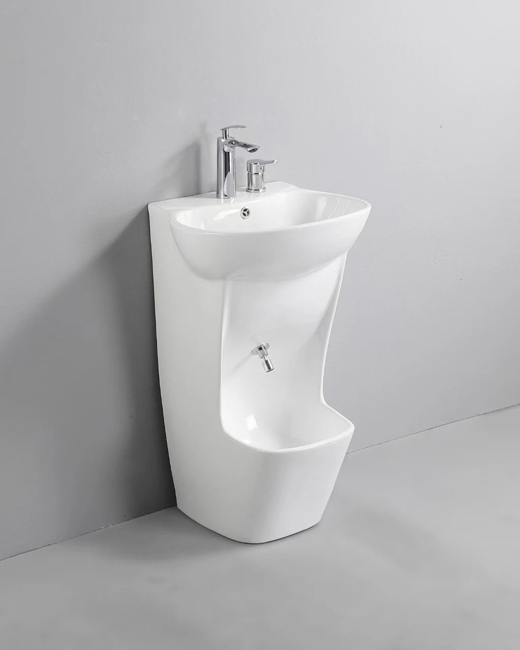 Modern Muslim ceramic sink foot bath basin washbasin drainer prayer utensils easy to clean tie rod handle