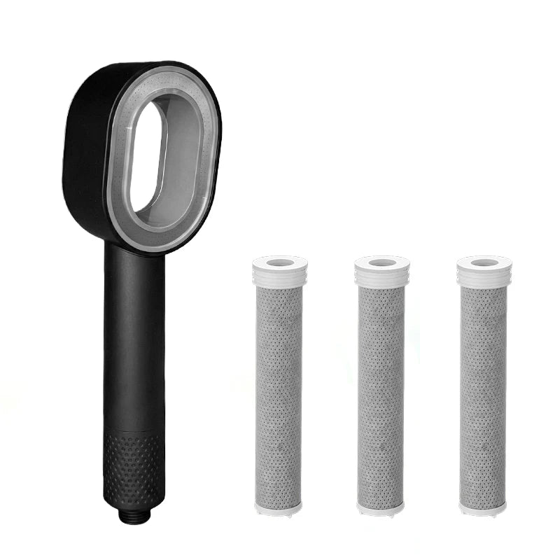 High Pressure Filter Shower Head Nozzle Impurities Beauty Purification Bathroom Showerhead Accessories Universal Water Saving
