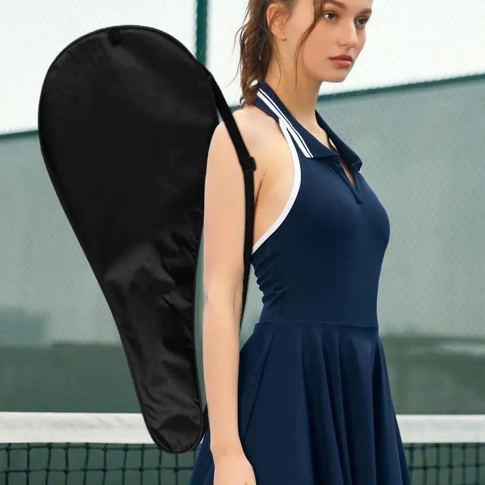 Oxford Cloth tennis racket bags Cover Daily Lightweight Single Shoulder Sports Bag Lightweight Tennis Bag Portable Court Racket