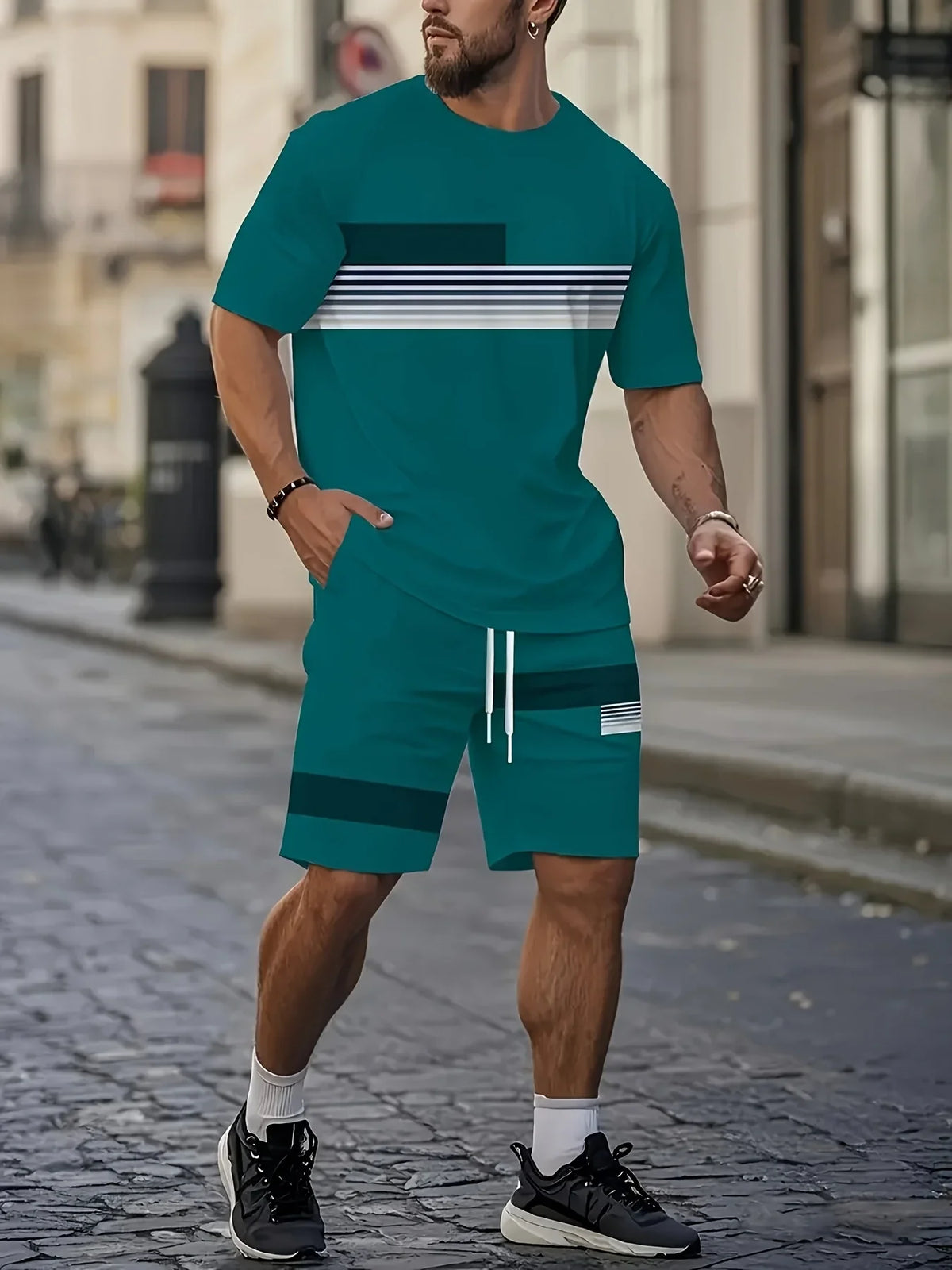 Men Short Sleeve T Shirt 3D Printed Breathable Casual Fashion Streetwear Outdoor Summer Clothing Top Tee For Male