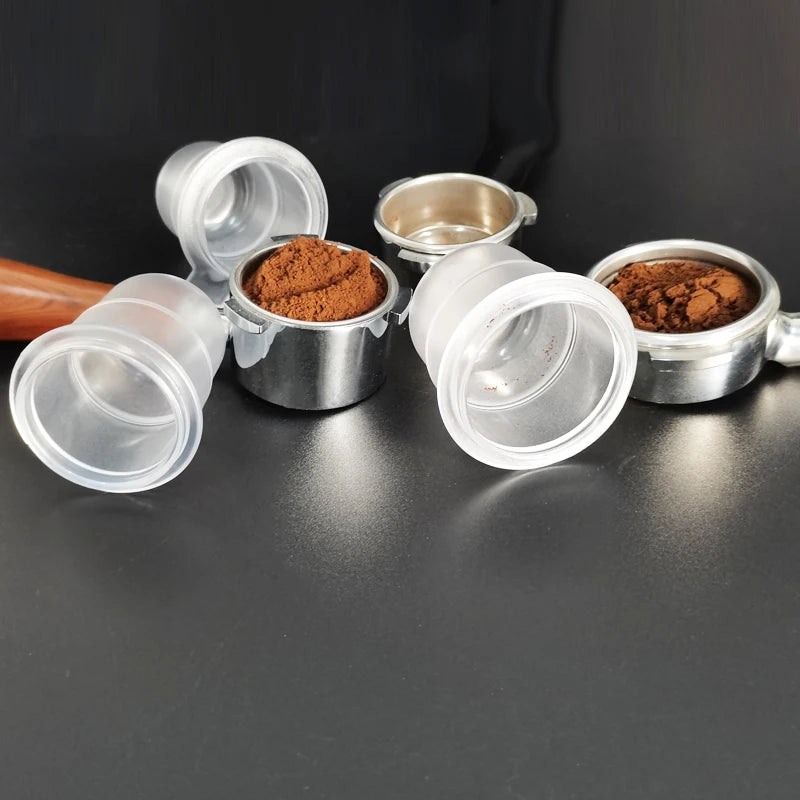 51/58mm Coffee Dosing Cup for 51/58mm Espresso Portafilters Concentrated Extraction 120ml Coffee Powder Cup/Feeder