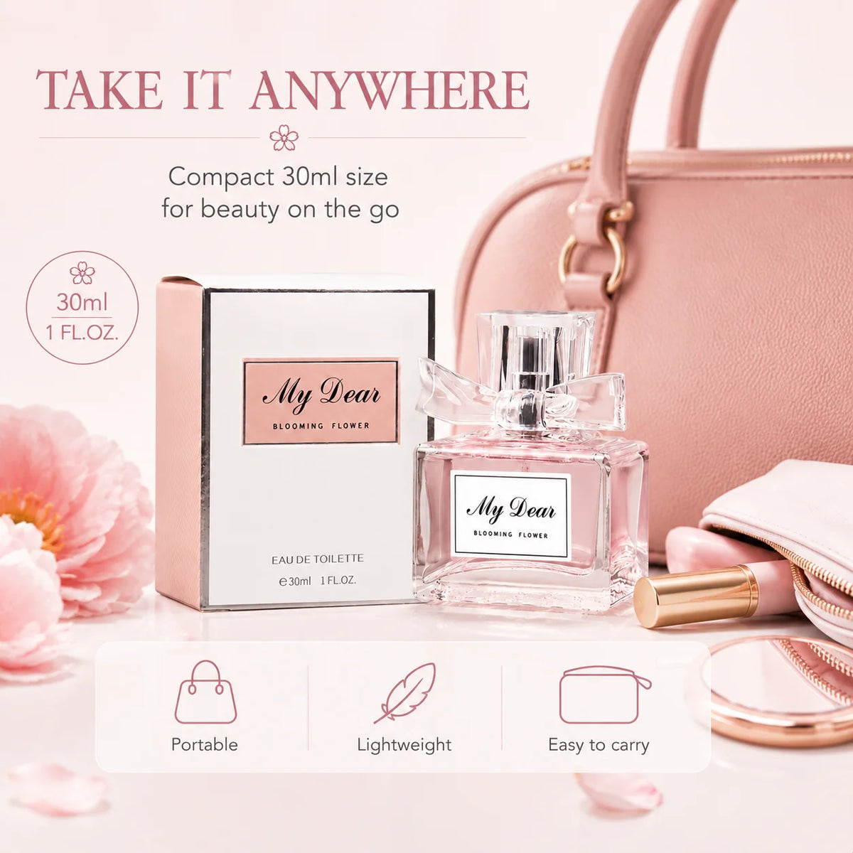30ml Floral Sweetheart Perfume EDT Eau De Toilette Long Lasting Fragrance Portable Travel Suit Gift First Choice