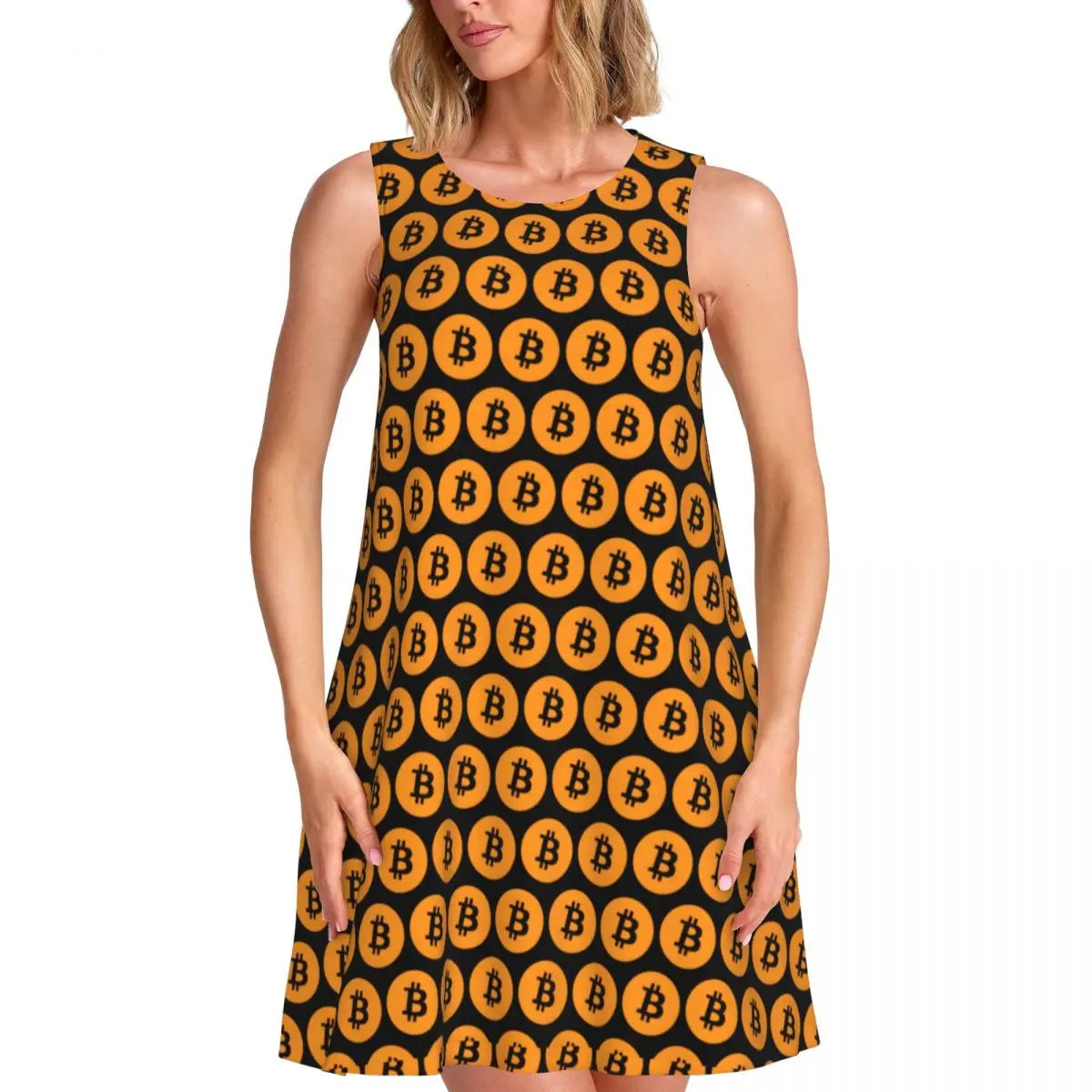 Cute Beach Leaf Tank Dress Pink Leaves Print Sleeveless Modern Dresses Women O Neck Simple Dress Day Pattern Clothes Gift Idea