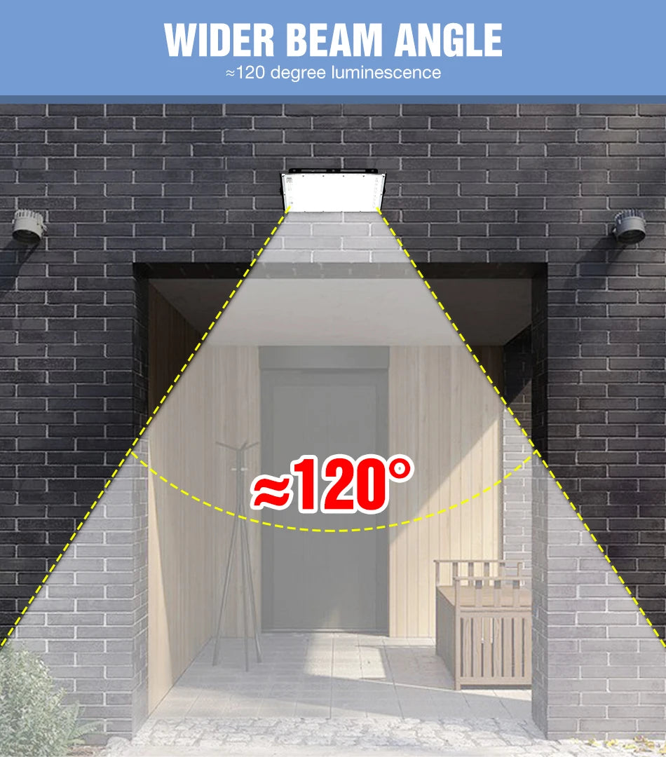 200W Outdoor LED Flood Light IP65 Waterproof Street Lamp 220V Spotlight Storage Room Corridor Gardn Lighting Cold/Warm White