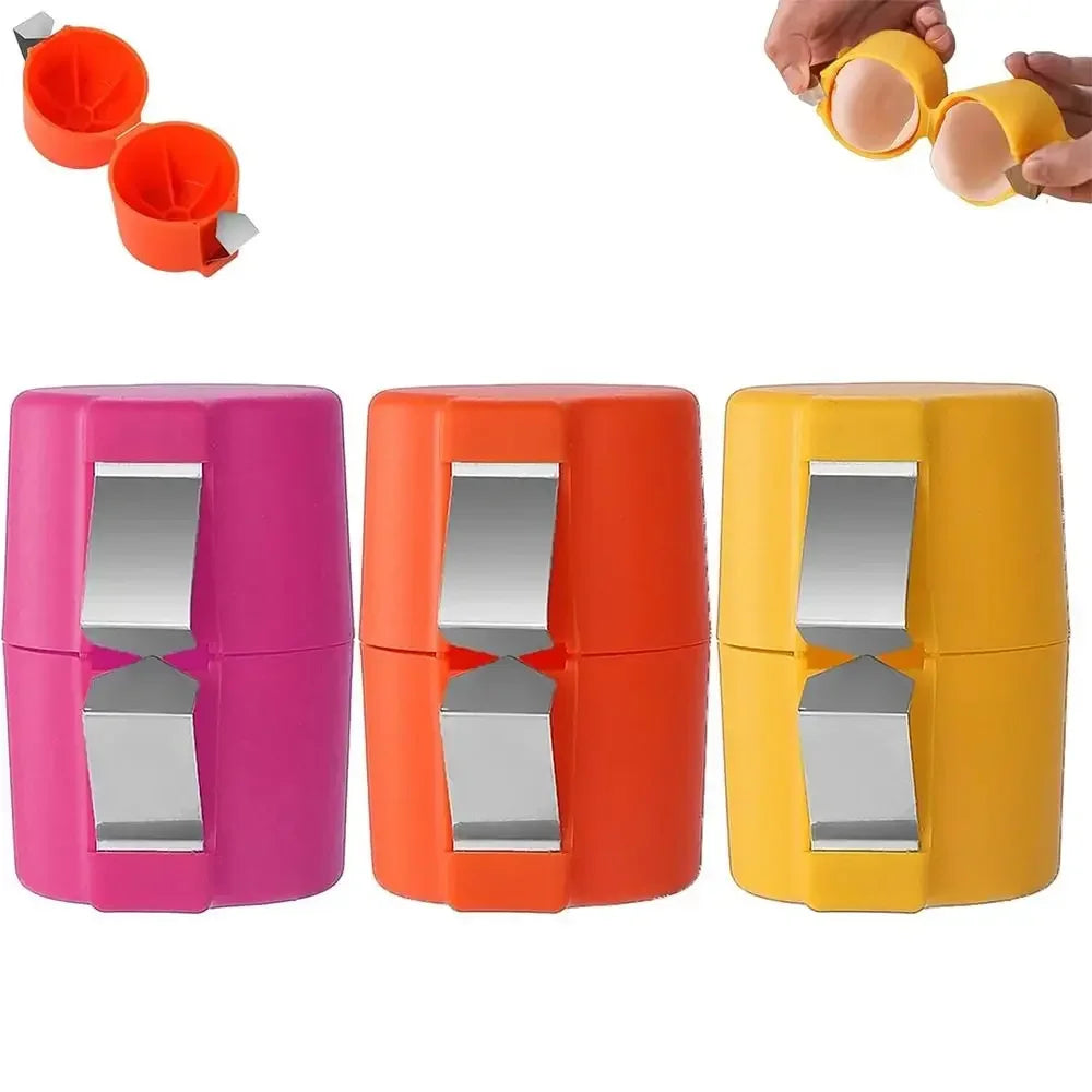 New Portable Egg Shell Opener Tools for Raw Eggs Multifunctional Eggs Breaker Separator for Cooking Camping Kitchen Gadgets