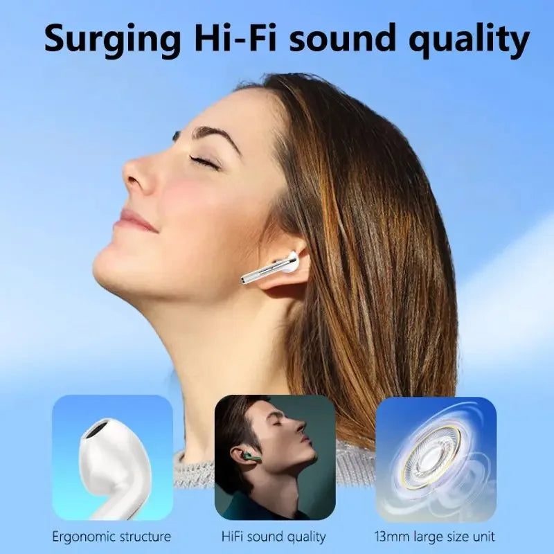Bluetooth Headphones - Premium Wireless Earbuds with Superior Sound Quality and Long Battery Life for Music and Calls