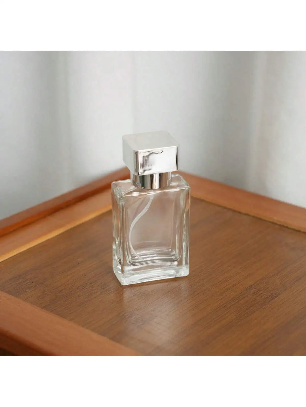 1pc Glass Refillable Perfume Bottle, 30ml/50ml Fine Mist Perfume Atomizer, Portable Cosmetic Sample Container, Travel Accessory,