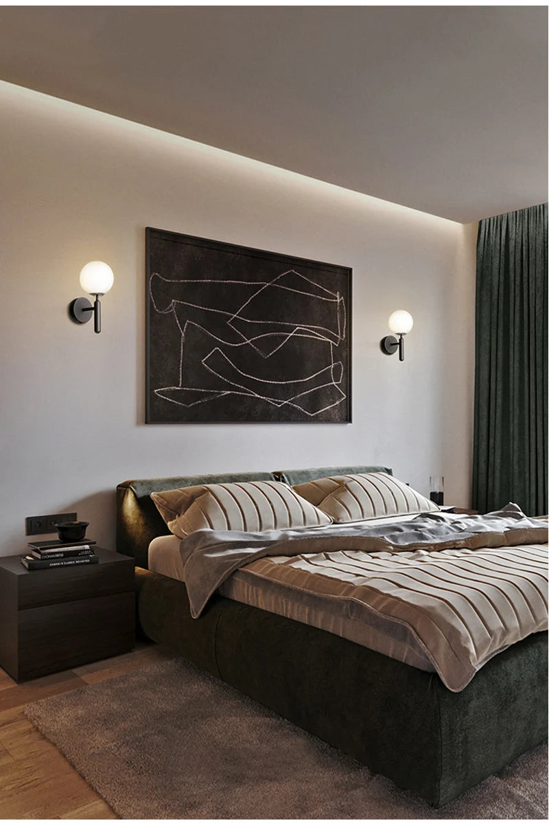 Modern Indoor Wall Light Lamp Suitable For Bedroom Bedside Living Room Home Decor Light Fixture Sconce Living Room Decooration
