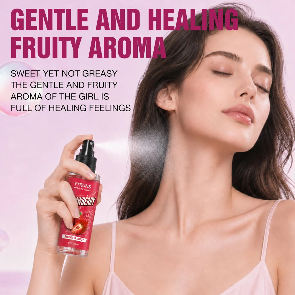 Fruit Perfume Spray, Fresh Fruity Fragrance, Long Lasting Light Scent, Portable Daily Perfume for Date, Office, Party and Travel