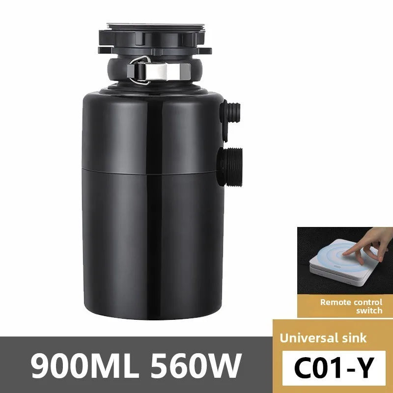Silent Automatic Kitchen Food Waste Disposer Garbage Processor for Home Sink