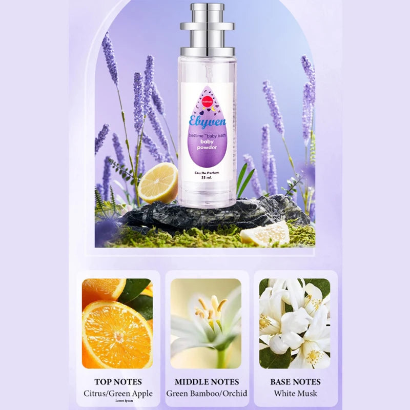 Floral Unisex Fragrance High-end Baby Milk Scented Pagoda-shaped Eau De Toilette Fresh Vanilla Lavender Deodorizing Body Spray