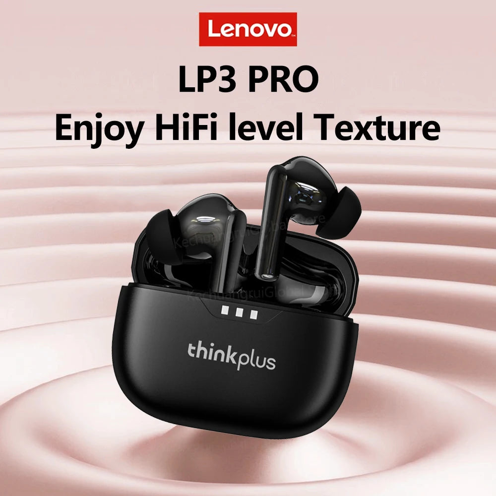 Lenovo Earphones TWS Wireless Bluetooth 5.3 Earbuds HiFi Stereo Noise Reduction Headphones Touch Control HD Call with Mic New