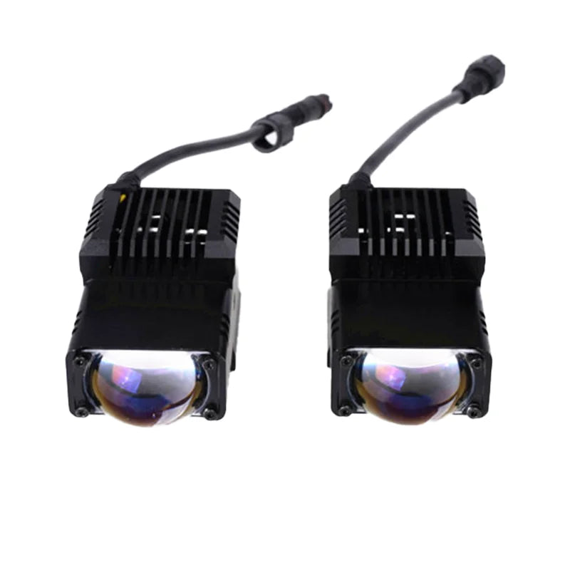 2PC Senlo T1GT 60W Grile LED Light Pods Car Front Headlight Auxiliary Projector Lens Car Fog Lamp 6000LM Motorcycle Accessories