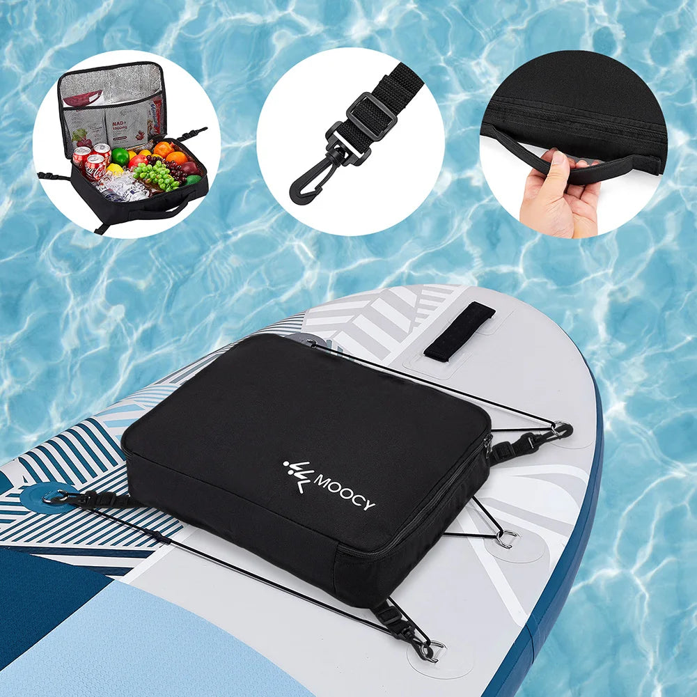 Paddle Board Bag Surf Portable Deck Bag For Kayak Paddle Board Outdoor Surfing Accessories With Adjustable And Fixed