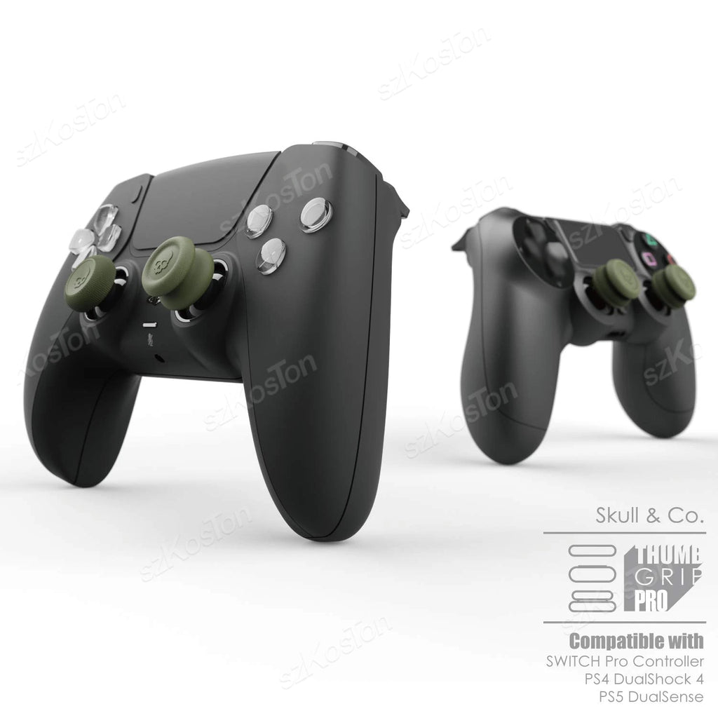 6PCS Thumb Grips Caps Set for Switch 2 Pro/PS5/PS4 Controller Button Stick Cover Gamepad Joystick Cap Gaming Accessories