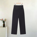 Street Denim Top Pants Women Set Short Sleeve Stand Collar Coats Wide Leg Trousers 2026 Summer Autumn 2 Pieces Set Women New