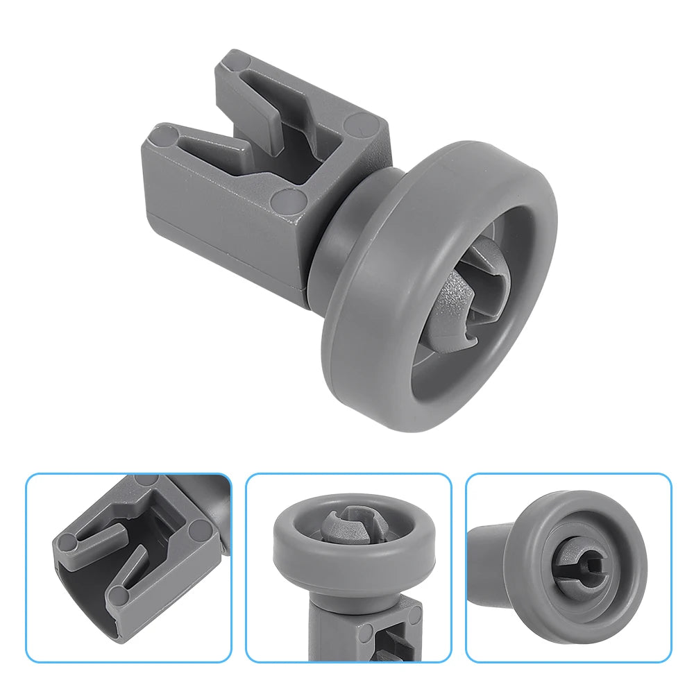 4-Pack Dishwasher Upper Basket Replacement Wheels