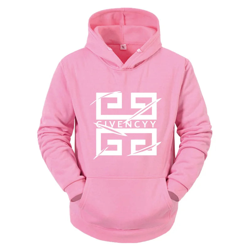 Autumn/Winter Men's 2025 Fashion Fun Pattern Printed Harajuku y2k Hoodie Casual Street Women's Fashion Street Outdoor Hoodie