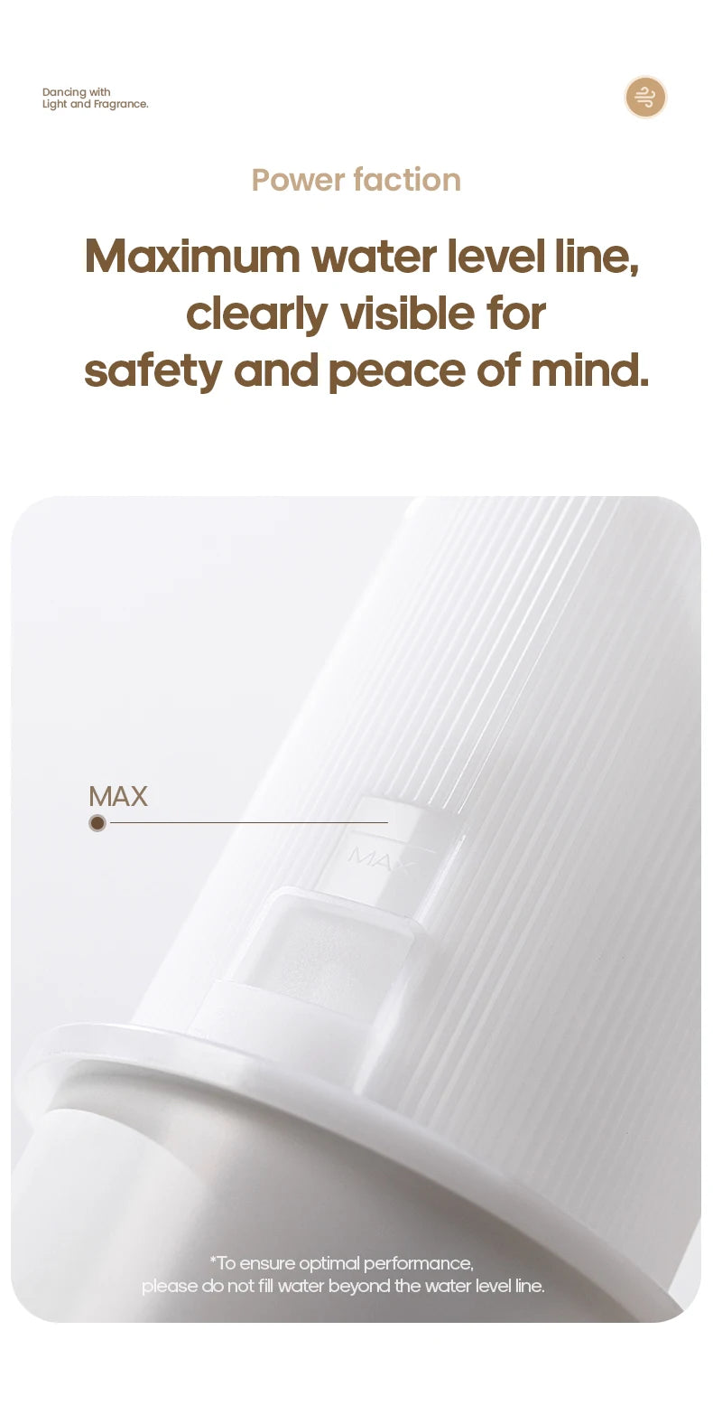 New Essential Oil Aroma Diffuser Minimalist Night Lamp Desktop Mini Air Humidifier 140ml Ultrasonic Sprayer for Hotel Home Gift