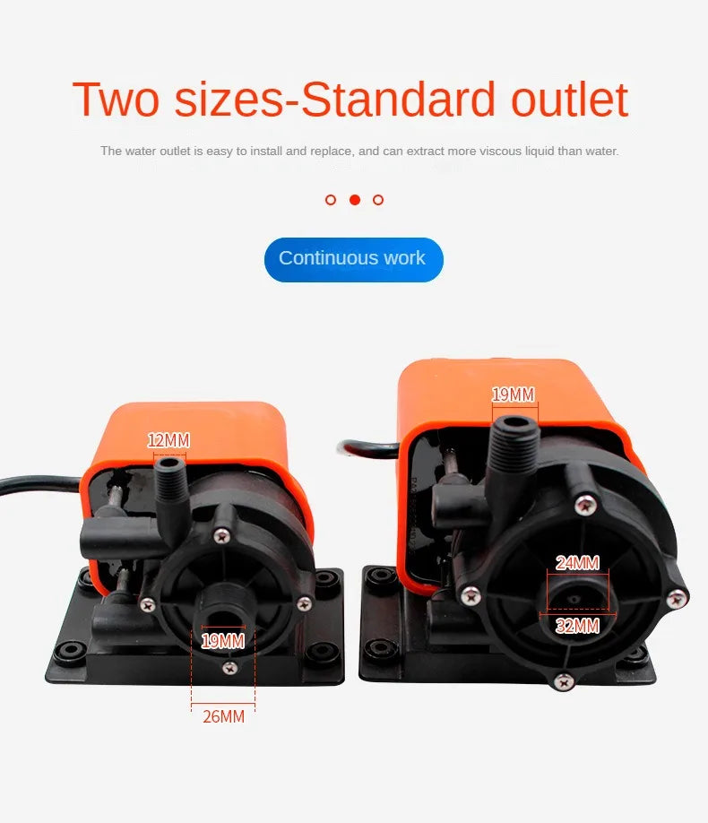 1pcs SEAFLO 500GPH 115V 220V 230V Marine Air Conditioner Magnetic Drive Water Circulation Pump