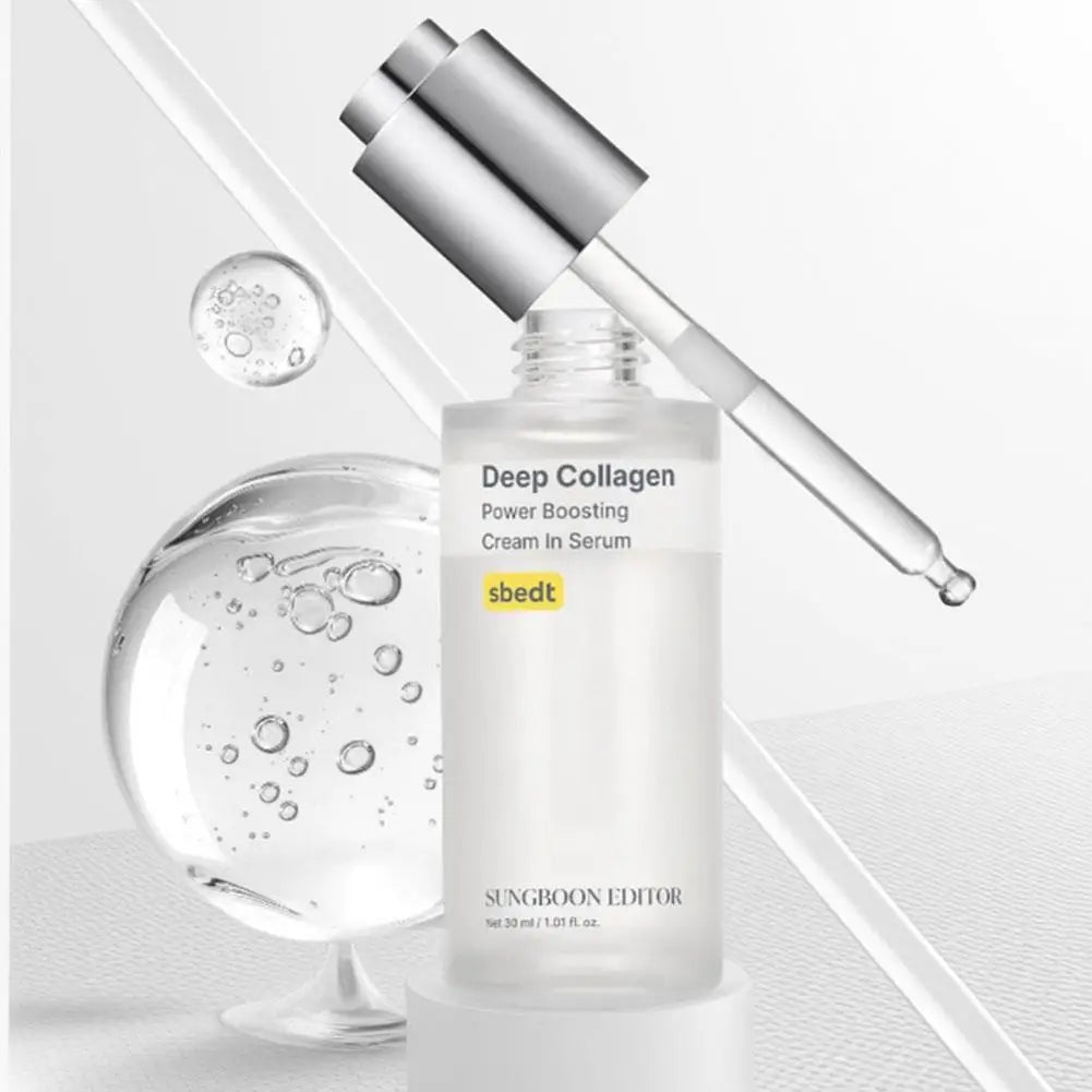 Korean Sbect Skin Care Set Deep Collagen PDRN Ampoule Copper Peptides Vitamin Serum Hydrating Moisturizing Fine Lines Skin Care