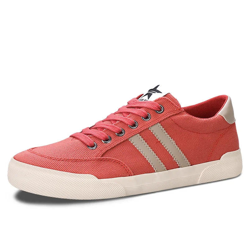 Hot Retro Green Vulcanize Shoes Men Breathable Leisure Shoes For Men Lightweight Flat Casual Canvas Sneaker Men zapatos de lona