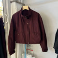 Short Jacket Jacket for Women Casual Versatile Jacket Top