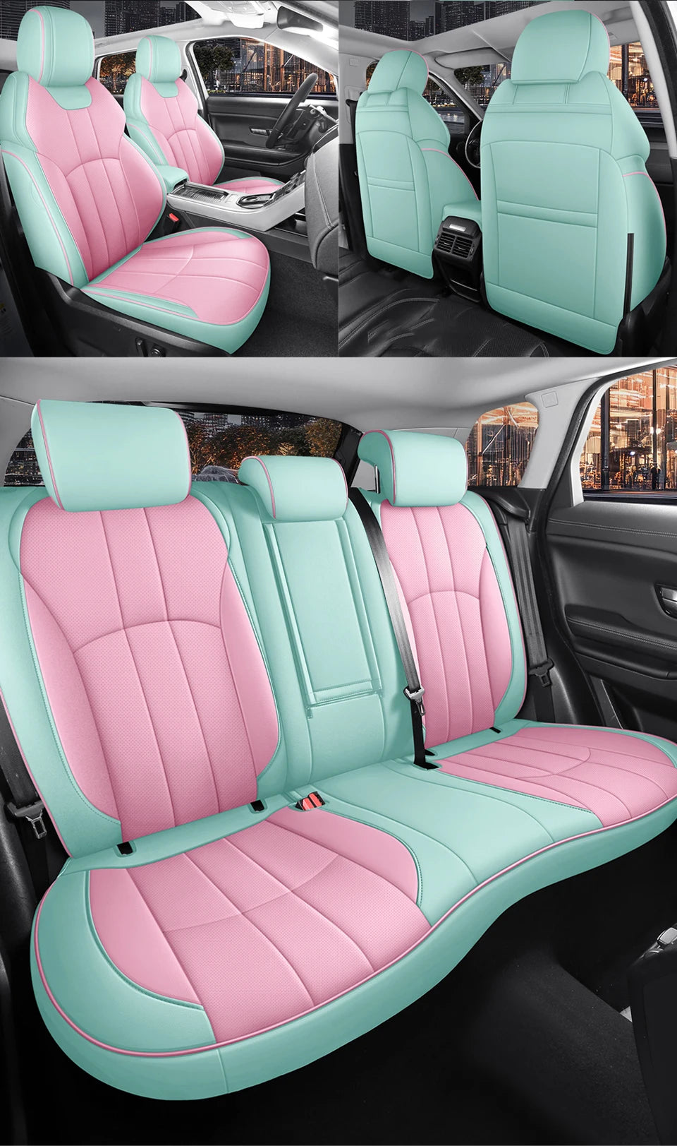 Custom Fit Car Seat Covers For Nissan Tiida March Leaf Kicks Rouge Versa Qashqai J11 Juke X Trail T32 Teana J32 Auto Accessories