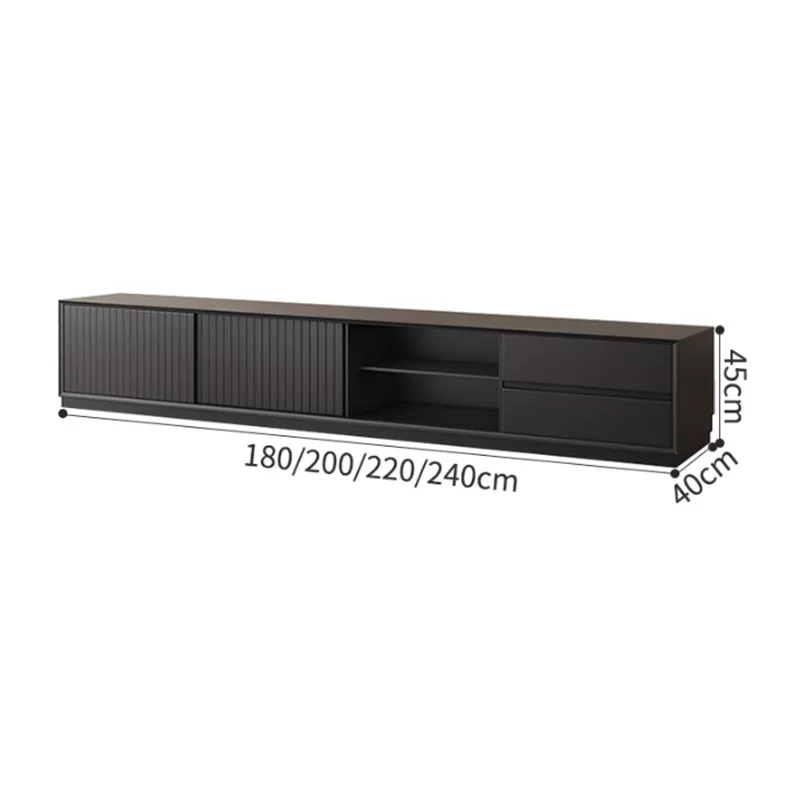 Modern Minimalist Tv Stand Aesthetic Premium Drawers Storage Tv Stand Luxury Glamour Mueble De Sala Modernos Home Furniture