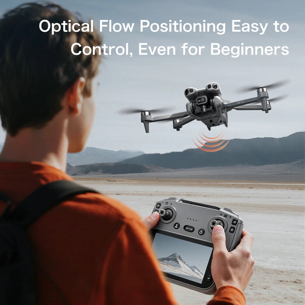 Original GT50 Drone GPS Professional 8K HD Camera 5G Brushless Motor Aerial Photography Optical Flow with screen RC Quadcopter
