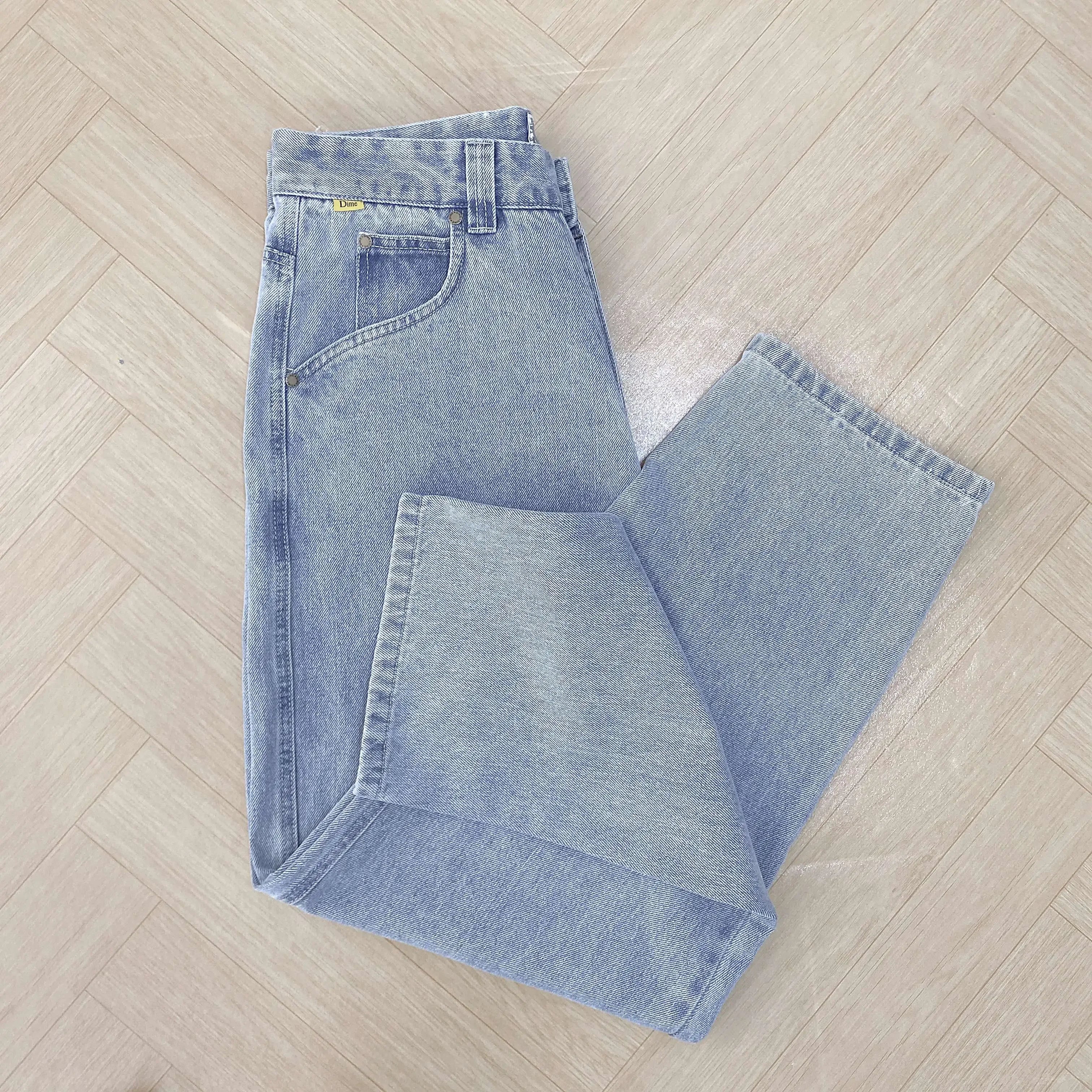 2025 Dime Jeans for Men Dime Skate Baggy Jeans Embroidery Denim Simple Dime Pants Women Jeans Mujer Hot Traf Men Jean