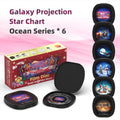Christmas Galaxy Projector Film Disc Set 6Pcs HD Projection Slides Replacement Discs for Star Projector Galaxy Projector Exclude