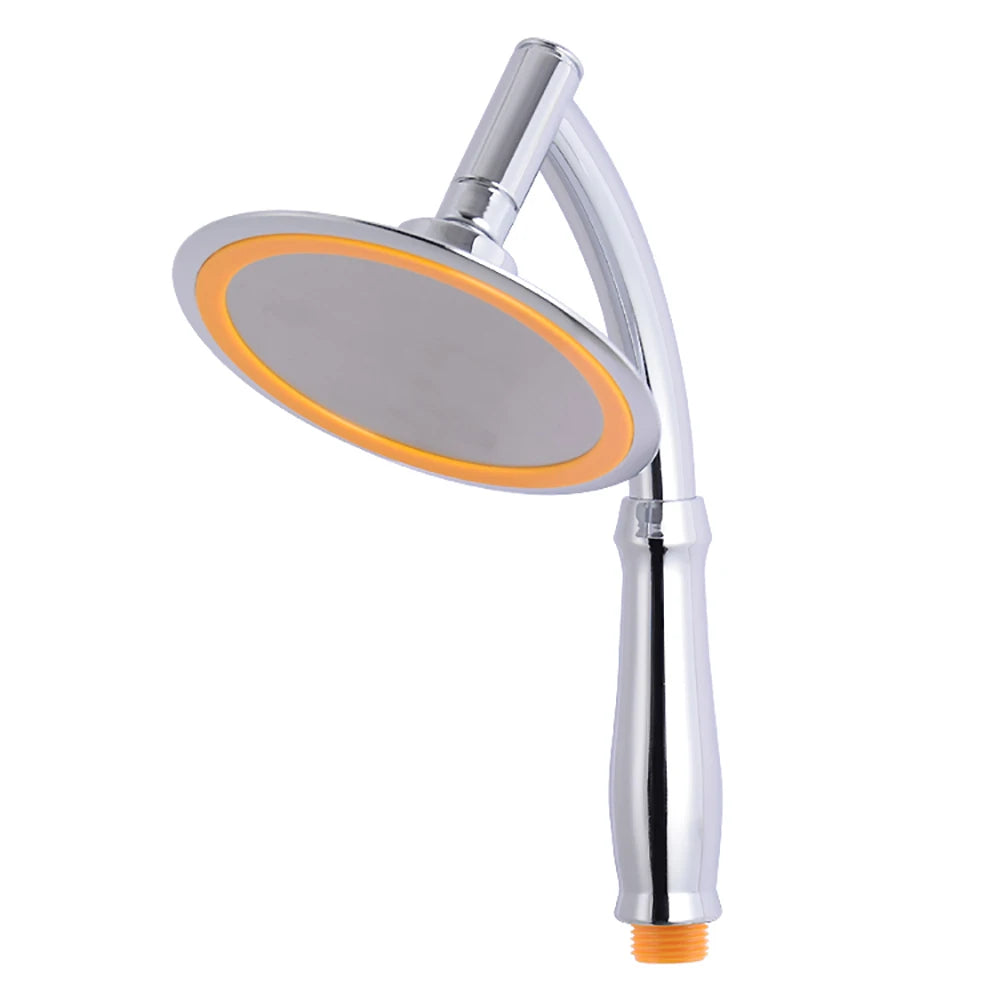 6 Inch High Pressure 360 Degrees Rotation Large Round Big Rainfall Sprayer Bathroom Hand Held Shower Head Accessories Faucet Spa