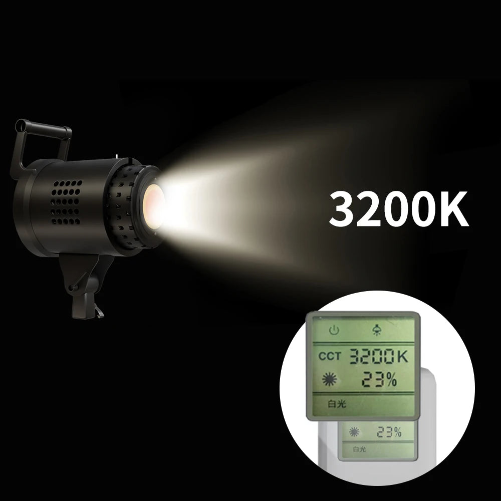 115/135W Photography Bowens Lighting LED 220V Video Studio Daylight-Balanced Lamp Portrait Flash Studio 3000-6000K 3 Colors