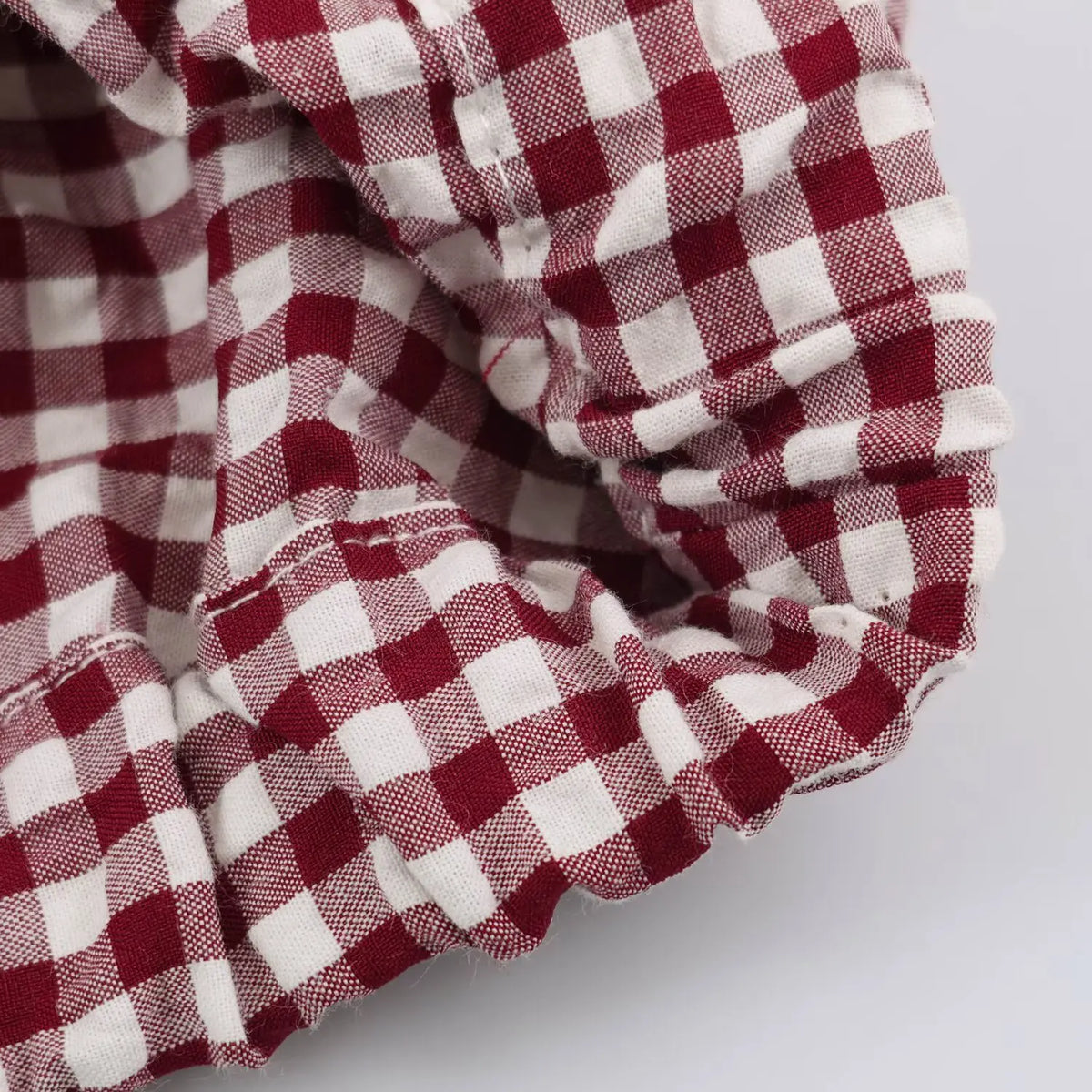Women's Plaid Jacket, Vintage Gingham Check Coat, Stand Collar Long Sleeve Button Up Outerwear, Loose Casual Autumn Windbreaker