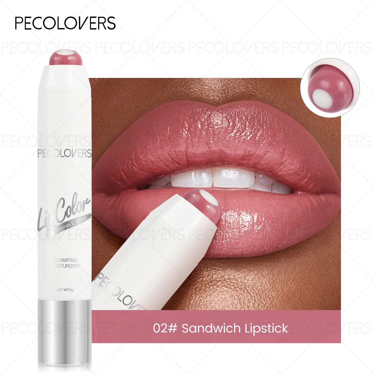1PC Pinch Mouth Red Pen, Moisturizing Lipstick, Multi Color Selection, Suitable for Various Makeup Looks, Lip Cosmetics