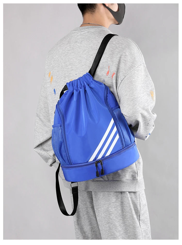 Sport Basketball Backpack Travel Outdoor Waterproof Men Fitness Bags Women Sports Bag Basketball Pouch Hiking Climbing Backpacks