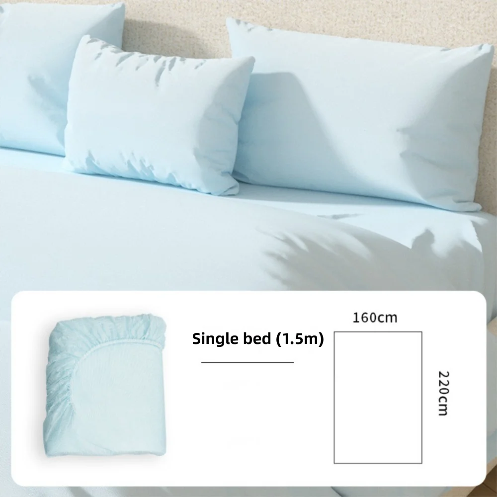 Non-woven Disposable Fitted Sheet Non Slip with Elastic Bands Mattress Covers Single Bed Double Bed Disposable Sheet Bed Cover