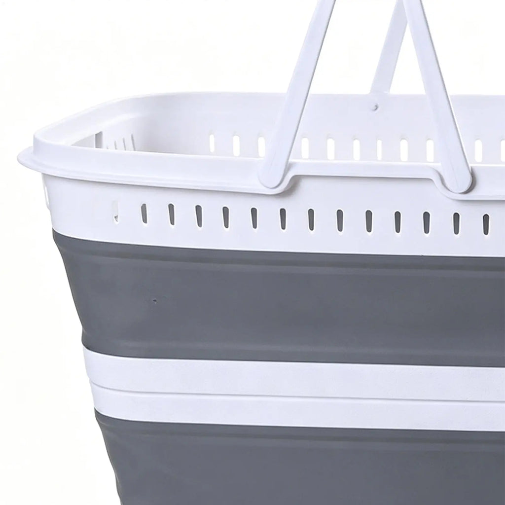 Dirty Clothes Basket 26L Large Foldable Elevated Organizer Clothes Basket Hampers For Bedroom For Home Bathroom Bedroom Kitchen