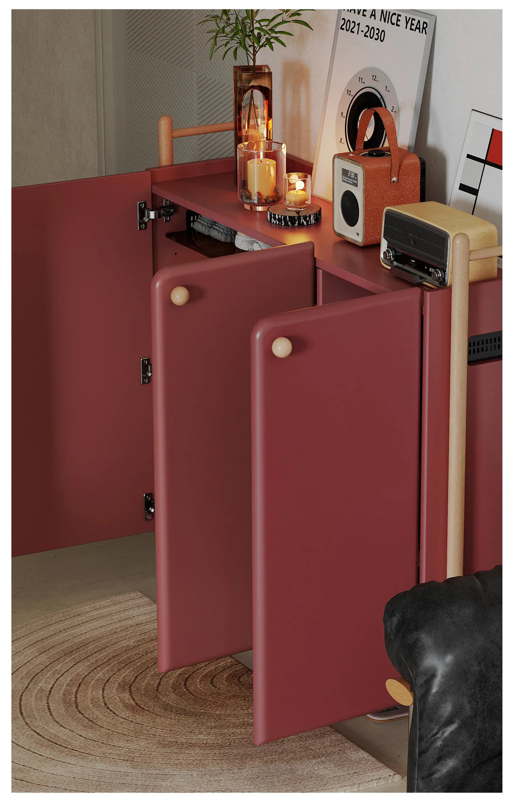 Modern Vintage Cabinets French Modular Living Room Display Cabinets Clearance Shoes Muebles Almacenamiento Furniture Home
