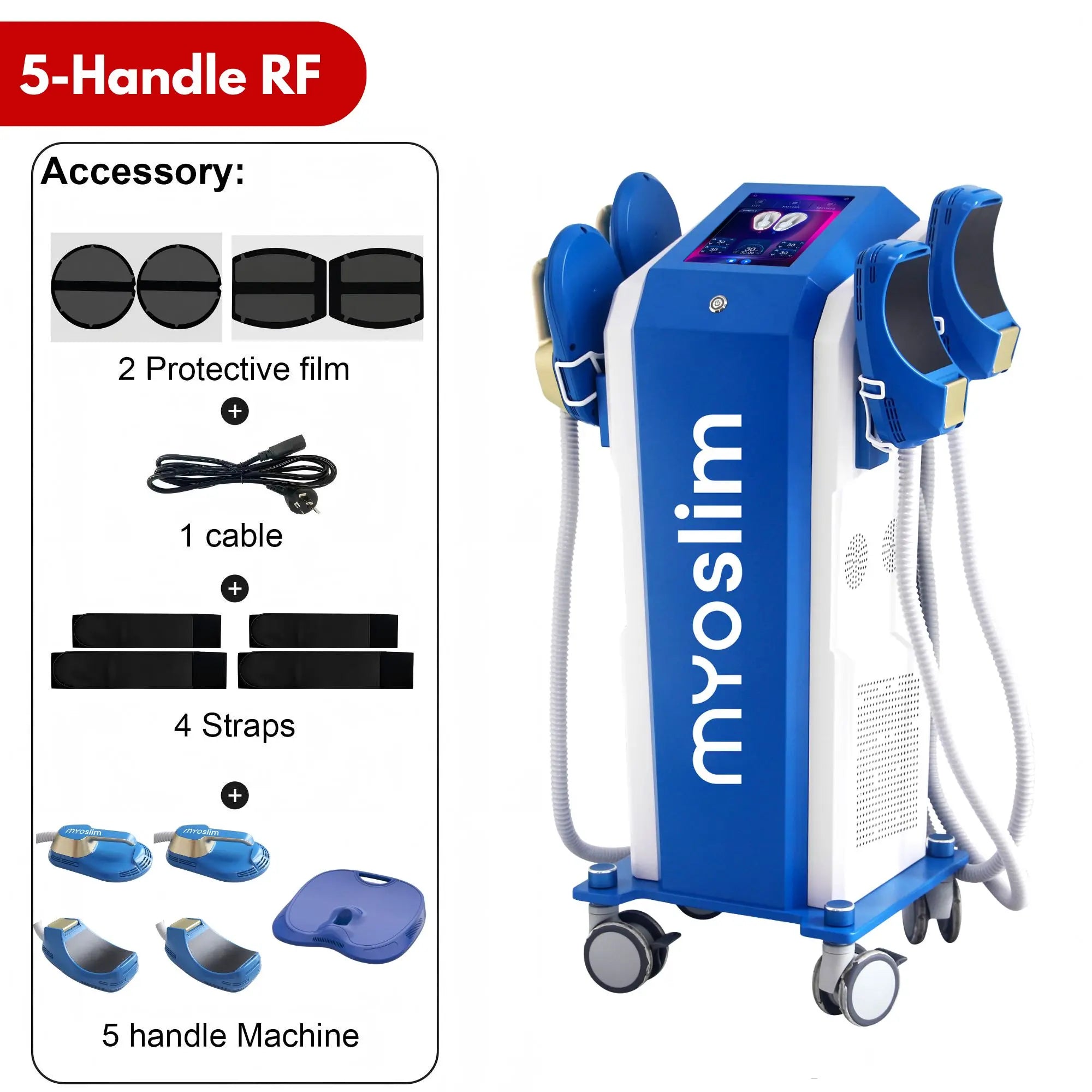 Body Sculpting Equipment EMS RF Muscle Training Machine for Professional Beauty Salon Spa Weight Loss Program MYOslim 15T 6500W