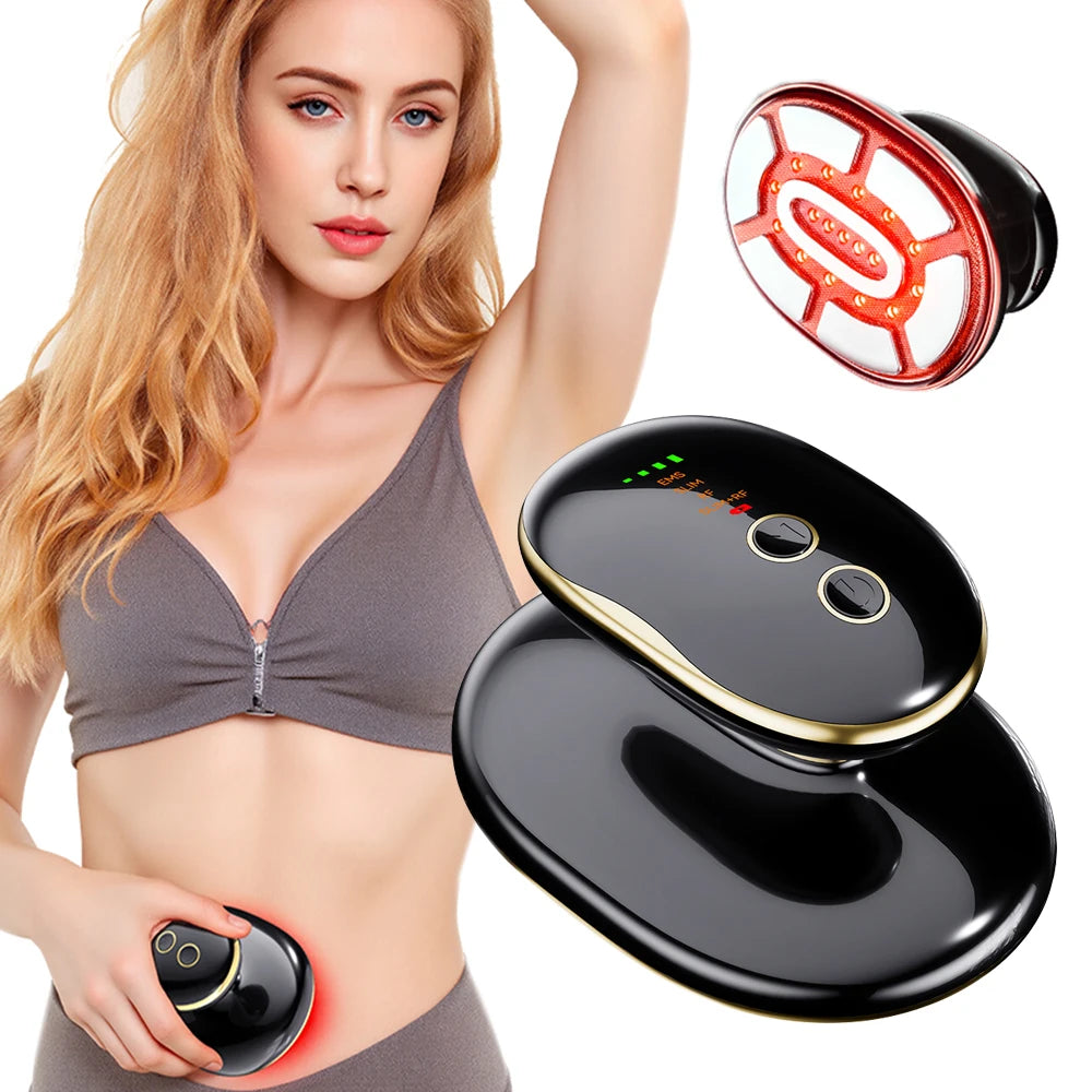 RF Body Slimming Machine 4 in 1 EMS Fat Burner Belly Fat Burning Slim Shaping Lose Weight Cordless Cellulite Massager