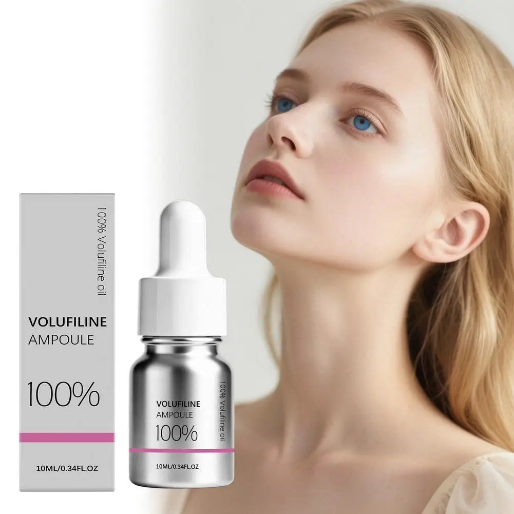 10ml 100% Volufiline Ampoule Serum Plumping Firming Moisturizing Serum Deeply Hydrates Improves Fine Lines Refreshes Non-sticky