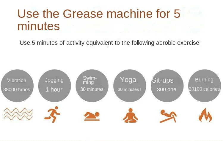 Vibration Fitness Massager Fat Shaking Machine, Lazy Slimming, Body Vibration, Thin Waist, Thin Stomach, Weight Loss Device